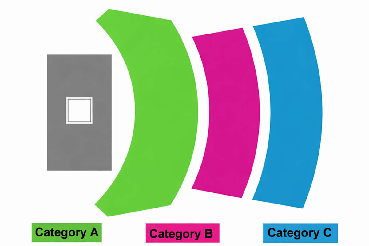Peacock Theater Weightlifting seating plan